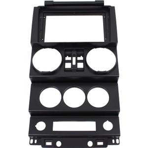 ApplianPar Instrument Panel Dash Center Bezel Trim for Jeep Wrangler 2007-2010