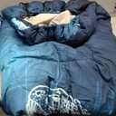 Sleeping Bags for Adults and Kids Camping Sleeping Bags for Girls and Boys Lightweight Waterproof Cold/Warm Sleeping Bag for 3 Season (Single -31.5x90.5, Blue Dinosaur)