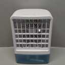 Mini Air Conditioner Small AC Portable Air Conditioners with 1500ml spray/hour 3 Speed Wind & 7 Colorful LED Light Cool Mist &Timer Evaporative Air Cooler for Bedroom/Home/Office