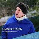 LUTHER PIKE SEATTLE Ear Muffs for Winter - Women & Men's Behind-the-Head Warmers (Green)