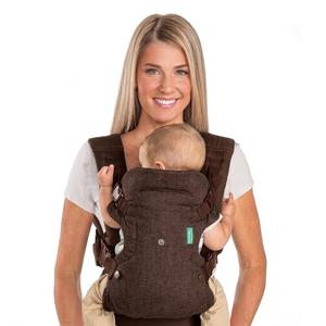 Infantino Flip 4-in-1 Convertible Baby Carrier, Adjustable, Ergonomic Babywearing, Registry Essential, Baby Carrier for Newborn to Toddler