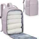 Carry On Backpack, United Airlines Personal Item Bag, Underseat Ryanair 40x20x25CM Luggage Bag Travel Essentials, Mochila deviaje, Cabin Size Water-Resistant Laptop Work Backpack, Pink