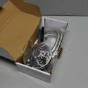 6-Setting Shower Head with Handheld, JDO High Pressure Hand held Shower Head, 4.7 Inch Chrome Detachable Showerhead Set with 59 Inch Stainless Steel Hose and Adjustable Showerhead Holder