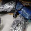 BestOffice | Ergonomic Office Chair | Mid-Back Swivel Desk Chair | Breathable Backrest & Lumbar Support | Adjustable Height | Sponge Seat | Rolling Wheels | Dark Black | for Adults & Women