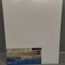 Ampersand Art Supply Museum Series Gessobord | 18x24 | 1/8" Flat Profile | Gesso Wood Painting Panel for Oil and Acrylic Paint & Mixed Media | Canvas Panel Alternative in Professional Art Supplies