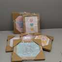 Girls Room Wall Art Kids Canvas Poster Nursery Wall Decor Pink Colorful Prints Baby Toddler Pictures Teen Girl Rule Artwork Love Smile Painting for Bedroom Playroom 8x10 Inch Wood Framed