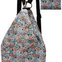 Black Butterfly Premium Backpack for Women, Bohemia Style Fashion Casual Daypack Backpack, Small Backpack Purse (53-multicolor plus)