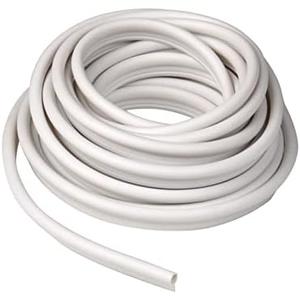 Frost King Tubular Vinyl Gasket Weatherstrip, 1/2" W, 1/4" T, 17' L, White (V18WH) Set of 2