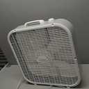 20" Classic Box Fan with Weather-Resistant Motor, 3 Speeds, 22.5" H, White