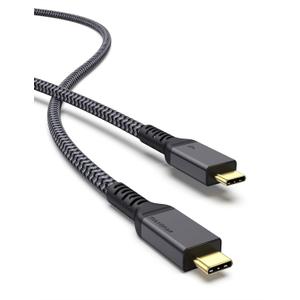 Maxonar 10FT Long Thunderbolt 4 Cable, 40Gbps Sync, 240W Charging, 8K/5K Display, All-in-One Cable Replaces Multiple Cables for 2026 Studio Display, MacBook, SSD, Docking