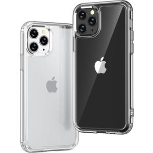 ONES for iPhone 11 Pro Slim Case Clear, [PC + TPU Hybrid][Compatible with MagSafe][Military-Grade Drop Protection][Anti-Yellowing], Shockproof Silicone Hard Cover, Transparent Case (HD Highly Clear)
