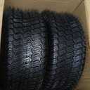 AR-PRO (2-Pack) 15x6.00-6 Lawn Mower Tires, Replacement 4 Ply Front Lawn Mower Tire Tubeless, 570lbs Load Capacity, Fit for Most Riding Mower, Lawn Garden Tractors