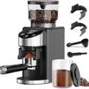 Gevi Coffee Grinder Electric,Coffee Bean Grinder with 35 Grind Settings for Espresso,Drip,French Press,Burr Coffee Grinder for Home Use,Anti-static Design,Black