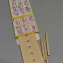 SACATR Bow Maker for Ribbon for Wreaths, Wooden Ribbon Bow Maker Tool for Christmas Bows, Hair Bows, Creating Gift Bows, Party Decorations, Corsages, Various Crafts(with Instructions)