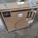 Medline Comfortable Folding Wheelchair with Swing-Back, Desk-Length Arms and Elevating Footrests, 18W x 16D Seat,Black