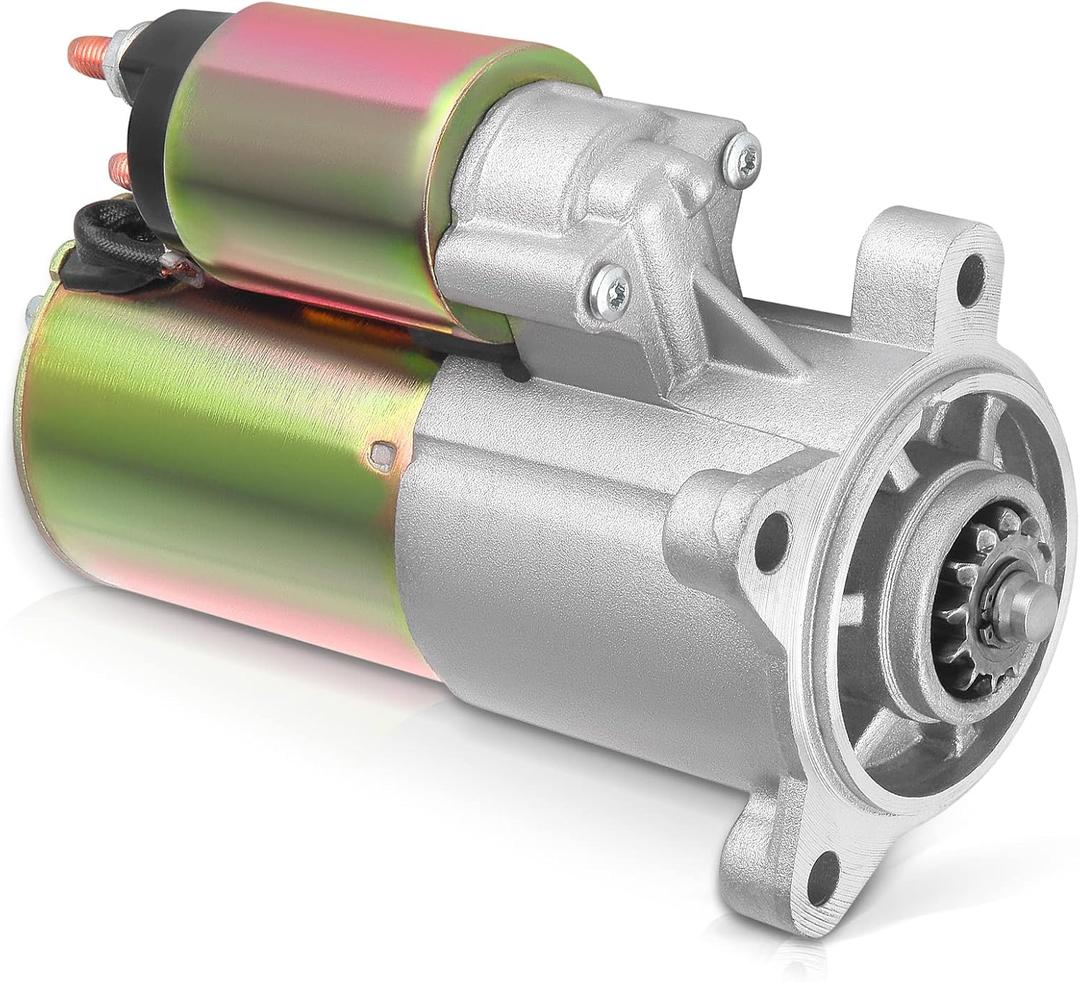 GDSMOTU New Starter Replacement for Ford for F-150 5.4L 1999-2010 for F-350 Super Duty 6.2L 2011-2013 for F-150 5.0L 2011-2013, 336-1937 6646, 1.4kW/12 Volt Starter