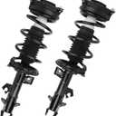 KUSATEC Front Pair Complete Struts Shock Absorber fit for Nissan Versa 2007-2012, 172352 172351 Left/Right Struts with Coil Spring Assemblies