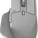 Logitech MX Master 3S Wireless Mouse Standard Edition with Logi Bolt USB Receiver, Ultra-fast Scrolling, Ergo, 8K DPI, Track on Glass, Quiet Clicks, USB-C, Bluetooth, Windows, Linux, Grey