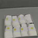 WANDER Men's Athletic Ankle Socks 3/8 Pairs Thick Cushion Running Socks for Men&Women Cotton Socks 69/912/1215