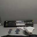 Outdoor Heater for Patio, 1500W Wall-Mounted Heater, Patio Heaters for Outdoor Use, Waterproof, Carbon Fiber Tube, for Backyard Gazebo Garage Black