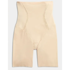Nwt Maidenform High-Waist Thigh Slimmer Shapewear in Color Latte Lift Size M