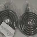 Stove Burner 234710(WB30M1) 6 Electric Stove Top Burner For GE Hotpoint RCA Range Stove by TOP-HEATER,Match WB30M2 Electric Burner,5-Turn Electric Range Burner Element,2Pack