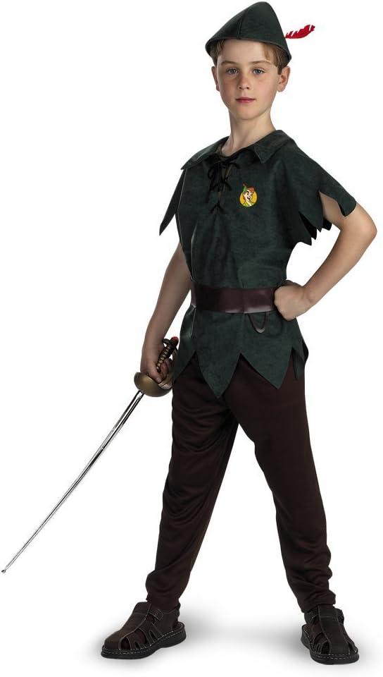 Disney Peter Pan Boys' Costume, One Color, 4-6