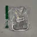 Dishwasher Basket, 18/8 Food-Grade Stainless Steel Dishwasher Basket for Small Item, Bottle Accessories, Scoops, Forks, Chopsticks Cleaning, Silver (Dual-Tier Large)