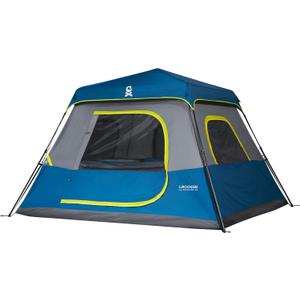 Croosseoutdoors 2 Person Instant Cabin Tent, Quick & Easy Setup Automatic Camping Tent, Waterproof Windproof Family Tent with Top Rainfly and Carry Bag, Portable Outdoor Shelter for Hiking & Traveling