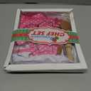 Kids Baking Sets for Girls ,Chef Costume Kids and Ttoddler Apron for GirlsKid Apron and Chef Hat SetPopular Gifts for 2-8 Year Old Stocking Stuffers