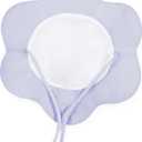 Baby Girl Sun Hat Infant Summer Beach Hats with UPF 50+ Toddler with Wide Brim Strap Outdoor Bucket Hat (Purple)