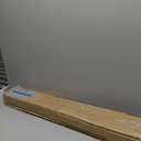 Frigidaire 11NBBKGDSS Front Control Freestanding Range Universal Backguard, Stainless Steel Backsplash Guard