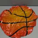 12PCS Basketball Foil Balloons 18 Inch - Senior Night Ceremony, Championship Season Party, Boys Birthday and Baby Shower Decorations | Helium Grade Self-Sealing Balloons for Sports Events
