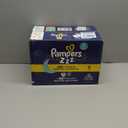 Pampers ZZZ Overnight Diapers, Size 6 (35+ lbs), 72 Count, Nighttime Protection Disposable Baby Diaper, Night Time Leak and Skin Protection