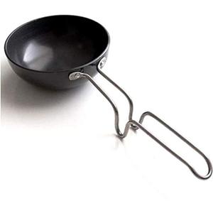 Hard Anodized Aluminium Mini Fry Pan, Dal Tadka Pan Black