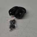 KVIDIO Bluetooth Headphones Over Ear, 65 Hours Playtime Wireless Headphones with Microphone, Foldable Lightweight Headset with Deep Bass, HiFi Stereo Sound for Travel Work Cellphone (Black)