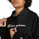 Champion Women's Pullover Fleece Hoodie, Loose Fit, Midweight, Script Logo, XX-Large