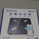 Etekcity Smart Scale for Body Weight, FSA&HSA Eligible, Bathroom Digital Weighing Scale with BMI, Body Fat, Muscle Mass, Accurate Bluetooth Home User Health Equipment Sync Apps, LED, Tempered glass (11 x 11 inches, Black)