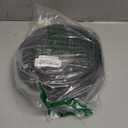 TRUE LINE Automotive 12 Feet D Shaped Rubber Door Seal - Universal Fit, Black, Rubber Weatherstrip Door Seal Stops Noise & Debris