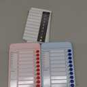 Magnetic Chore Chart for Kids, ADHD Tools to Do List Check List Chart Board Routine Chart, Visual Schedule for Fridge, Home with 10 Sliders and Magnetic Marker - (Blue+Pink)