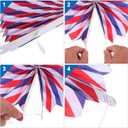 MECCANIXITY Hanging Paper Fans Party Set 12Pcs Round Pattern Hanging Paper Fans Decoration for Home Shop Wall Birthday Wedding Graduation Events(Wine Red)
