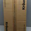 KRAUS Allyn Traditional Industrial Pull-Down Single Handle Kitchen Faucet in Brushed Gold, KPF- 4100BG