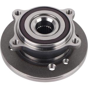 KUSATEC 513226 Front Wheel Bearing and Hub Assembly Compatible with 2002-2006 Mini Cooper, 4 Lug Bolts w/ABS