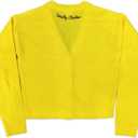 Clueless Cher Yellow Cardigan (Yellow, M)