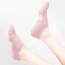 No Show Socks Womens Low Cut Non Slip Athletic Cotton Invisible Women Sock 5 Pairs (9-11)