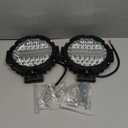 WINBANG 7 Inch Round LED Light Bar, 2PCS 201W Driving Light Bar Fog Lights Combo Beam LED Off Road Lighting for SUV, Truck, ATV, SUV,Hunters