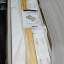 Ocodile Toddler Bed with Rails | Low Montessori Floor Bed Frame for Kids | Standard Crib Size Wooden Frame for Independent Toddlers 1-3 - White