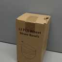 12 Pcs Unbreakable Cereal Bowls Set, 26 Oz Wheat Straw Bowls Set, Microwave & Dishwasher Safe Bowls for Kitchen, Reusable Plastic Bowls for Soup, Salad and Snack, BPA Free, Multicolor (4-Dark multicolor)