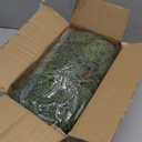 6Ft Real Touch Christmas Cedar Garland, Realistic Full Cedar Garland with Bells Decor, Green Artificial Pine Needles Garlands for Mantel, Fireplace, Stairs Railing, Tables, Christmas Decorations