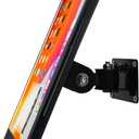 Tablet On Wall Mount Bracket for iPad 10.2-Inch (9th,8th,7th Gen.),with Anti Theft Security Lock and Key, Rotate Design Arbitrary Adjustment,Multi Angle,Metal,(Black)